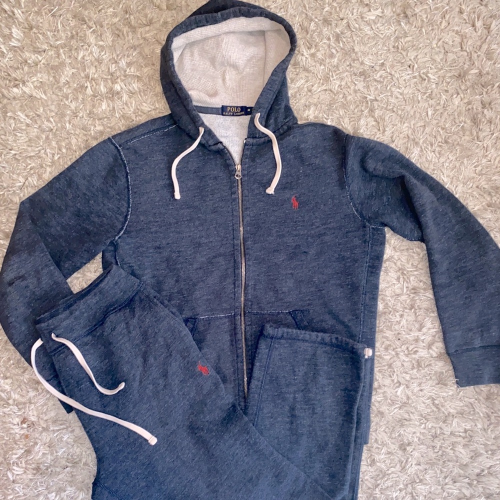 Ralph Lauren Sweatsuit in “Hale Navy” size Medium